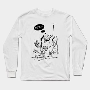 What the F!?! (Dark Design) Long Sleeve T-Shirt